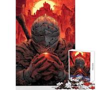 Puzzle da 1000 pezzi per ragazzi: Il cavaliere e l'uovo degli dei Gioco divertente taglio di precisione decorazione per la casa giocattolo antistress regalo (50x75cm)