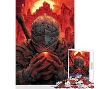 Puzzle da 1000 pezzi per ragazzi: Il cavaliere e l'uovo degli dei Gioco rilassante divertente e umoristico Giocattolo fai-da-te regalo per amici e familiari (38x26cm)