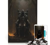 Puzzle da 1000 pezzi per ragazzi: Il Cavaliere Nero giochi divertenti attività divertenti da fare a casa gioco dal design accattivante 38x26cm