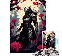 Puzzle da 1000 pezzi per ragazzi Il Cavaliere Oscuro in Fiore Puzzle per adulti Giochi rilassanti Sfida impegnativa compleanno e Natale (Dimensioni 38x52cm)