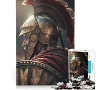 Puzzle da 1000 pezzi per ragazzi "Il Centurione Veterano" giochi educativi allena la mente e le mani collezione d'artista belle arti 38x26cm