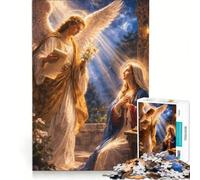 Puzzle da 1000 pezzi per ragazzi "Il cielo tocca la terra" gioco educativo attività divertenti da fare in casa per rafforzare l'amore tra le coppie 38x26cm