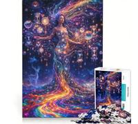 Puzzle da 1000 pezzi per ragazzi Il custode del tempo che scorre gioco per famiglie attività divertenti da fare a casa rafforza l'amore tra le coppie 50x75cm