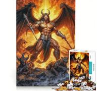 Puzzle da 1000 pezzi per ragazzi "Il Diavolo" gioco educativo allena la mente e la mano collezione d'artista belle arti 50x75cm