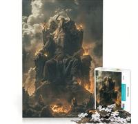 Puzzle da 1000 pezzi per ragazzi "Il Dio dell'Apocalisse", gioco rompicapo, difficile e stimolante, ideale come regalo per tutta la famiglia 38x26cm