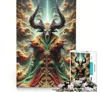 Puzzle da 1000 pezzi per ragazzi: Il Guardiano Frattale gioco per famiglie attività divertenti da fare a casa per rafforzare l'amore tra le coppie 50x75cm
