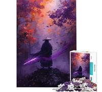 Puzzle da 1000 pezzi per ragazzi "Il guardiano silenzioso della nebbia autunnale" - Sfida educativa per le vacanze a casa - Giocattolo fai-da-te per ragazzi dai 14 anni in su - Gioco di puzzle 50x75cm