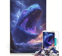 Puzzle da 1000 pezzi per ragazzi Il Leviatano si risveglia giochi educativi attività divertenti da fare a casa collezione d'artista belle arti 38x26cm