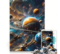 Puzzle da 1000 pezzi per ragazzi: Il mistero dell'universo gioco educativo per divertimento in famiglia regalo per amici e parenti 38x26cm