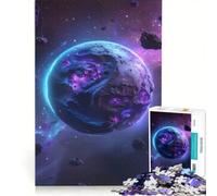 Puzzle da 1000 pezzi per ragazzi: Il Pianeta Blu e Viola giochi rilassanti attività divertenti da fare a casa compleanni e occasioni speciali 50x75cm