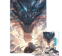 Puzzle da 1000 pezzi per ragazzi il più grande drago anime giocattoli educativi giochi divertenti per tutta la famiglia ottimi regali e giocattoli (dimensioni 75x50cm)