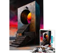 Puzzle da 1000 pezzi per ragazzi "Il Portale Mistico" - Sfida educativa ideale per passare il tempo durante le vacanze o come passatempo fai-da-te per ragazzi dai 14 anni in su (50x75cm)