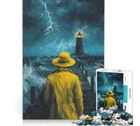 Puzzle da 1000 pezzi per ragazzi "Il potere del mare" gioco impossibile interazione genitore-figlio gioco stimolante regalo 38x26cm