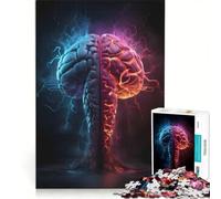 Puzzle da 1000 pezzi per ragazzi: Il potere delle forme e dei colori gioco per tutta la famiglia attività divertenti da fare a casa per rafforzare l'amore tra le coppie 50x75cm