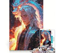 Puzzle da 1000 pezzi per ragazzi: Il Principe Drago gioco impossibile interazione genitore-figlio gioco stimolante regalo 38x52cm