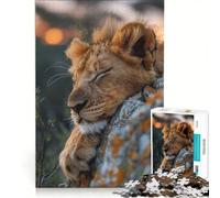 Puzzle da 1000 pezzi per ragazzi Il Re Dormiente gioco interattivo migliora la memoria compleanno e Natale 50x75cm
