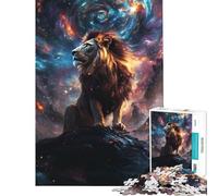Puzzle da 1000 pezzi per ragazzi Il Re Leone della Galassia Cosmo difficile e stimolante un'opera d'arte gioco divertente adatto a persone dai 14 anni in su (38x26cm)