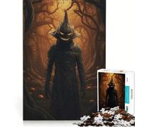 Puzzle da 1000 pezzi per ragazzi "Il Re Zucca Maledetto", gioco rompicapo, difficile e stimolante, ideale come regalo per tutta la famiglia 38x52cm