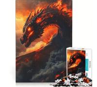 Puzzle da 1000 pezzi per ragazzi Il respiro del drago, gioco educativo, divertente e spiritoso, compleanni e occasioni speciali 38x52cm