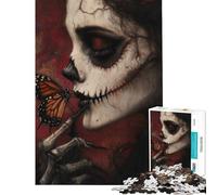 Puzzle da 1000 pezzi per ragazzi "Il silenzio tra la vita e la morte" Attività divertenti da fare a casa un'opera d'arte fai-da-te per ragazzi dai 14 anni in su (38x26cm)