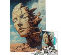 Puzzle da 1000 pezzi per ragazzi: Il Titano Caduto Difficile e stimolante Decorazione per la casa gioco rilassante per ragazzi dai 14 anni in su (38x52cm)