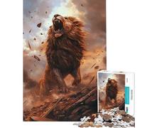 Puzzle da 1000 pezzi per ragazzi Il Titano Ruggente ideale per compleanni e Natale Un'opera d'arte Gioco impossibile adatto a ragazzi dai 14 anni in su (38x52cm)