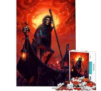 Puzzle da 1000 pezzi per ragazzi Il Traghettatore degli Inferi Divertimento a casa gioco di assemblaggio e relax per ragazzi dai 14 anni in su (38x26cm)