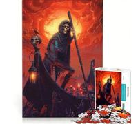 Puzzle da 1000 pezzi per ragazzi, Il Traghettatore degli Inferi, giochi rilassanti, attività divertenti da fare a casa, ottimo regalo per gli appassionati di videogiochi 50x75cm