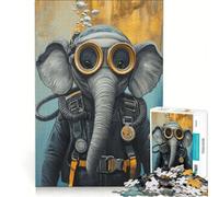 Puzzle da 1000 pezzi per ragazzi: Immergersi nelle profondità con Dumbo Gioco educativo e divertente da fare in casa Rafforza l'amore tra le coppie 38x52cm