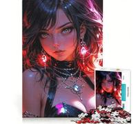 Puzzle da 1000 pezzi per ragazzi Incantatrice Radiosa Gioco Impossibile Interazione genitore-figlio Regalo di Natale e compleanno 50x75cm