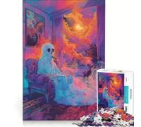 Puzzle da 1000 pezzi per ragazzi, Incanto del Crepuscolo, Gioco per famiglie, Divertimento a casa, Ideale come regalo 38x52cm