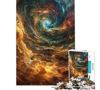 Puzzle da 1000 pezzi per ragazzi "Into The Vortex" - Attività divertenti da fare in casa decorazione perfetta giocattolo antistress adatto a partire dai 14 anni (50x75cm)