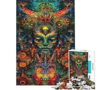 Puzzle da 1000 pezzi per ragazzi Isola del Drago puzzle per ragazzi sfida difficile per compleanno Natale rompicapo giochi per famiglie 50x75cm