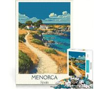 Puzzle da 1000 pezzi per ragazzi, Isola di Minorca, Paradiso, Gioco per famiglie, Regalo di compleanno, Regalo di viaggio 50x75cm
