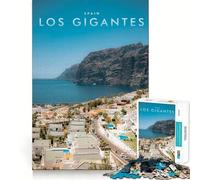 Puzzle da 1000 pezzi per ragazzi,Isole Canarie,Tenerife,Taglio netto,Artigianato,Gioco cognitivo divertente,Gioco per il tempo libero,Decorazione natalizia per la casa (38x52cm)