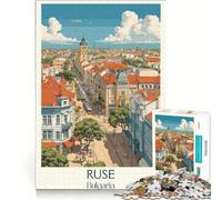 Puzzle da 1000 pezzi per ragazzi, ispirati a Little Vienna, giocattolo decorativo da parete, perfetto come regalo di Natale o di compleanno 38x26cm