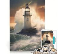 Puzzle da 1000 pezzi per ragazzi, ispirato a Beacon in The Tempest, gioco educativo, regalo di compleanno, compleanno e Natale 50x75cm