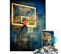 Puzzle da 1000 pezzi per ragazzi ispirato allo sport del basket difficile e stimolante per il divertimento in famiglia Giochi divertenti per ragazzi dai 14 anni in su 50x75cm