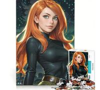 Puzzle da 1000 pezzi per ragazzi Kim Possible gioco divertente allena la mente e la mano sfida unica 50x75cm