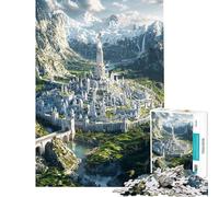 Puzzle da 1000 pezzi per ragazzi La città nascosta puzzle per adulti giocattolo decorativo da parete stimola la memoria regalo di compleanno e unico (dimensioni 50x75cm)