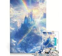 Puzzle da 1000 pezzi per ragazzi La Cittadella di Zaffiro gioco rilassante gara di velocità manuale ideale per compleanni e Natale 38x52cm
