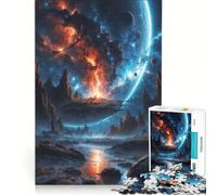 Puzzle da 1000 pezzi per ragazzi La collisione di due mondi gioco rilassante attività divertenti da fare a casa compleanno 38x26cm