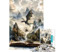 Puzzle da 1000 pezzi per ragazzi La Cronaca delle Leggende Aiuta ad allenare la mente Decorazione per la casa Gioco pratico per ragazzi dai 14 anni in su 38x52cm