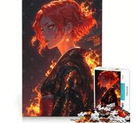 Puzzle da 1000 pezzi per ragazzi La Fanciulla Fenice︰ Fiamme del Destino gioco rompicapo difficile e stimolante ideale come regalo per tutta la famiglia 38x52cm