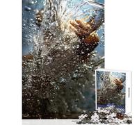 Puzzle da 1000 pezzi per ragazzi: La fede di Pietro e la mano di Gesù Giochi rilassanti un'opera d'arte decorazione per la casa giocattolo ottimo regalo per gli appassionati di videogiochi (50x75cm)