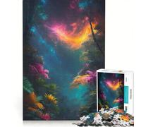 Puzzle da 1000 pezzi per ragazzi "La foresta si risveglia" giochi educativi allena la mente e la mano collezione d'artista belle arti 50x75cm
