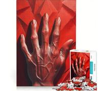 Puzzle da 1000 pezzi per ragazzi "La Mano della Strega Rossa", gioco educativo, divertente antistress, regalo di Natale o compleanno 50x75cm