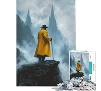 Puzzle da 1000 pezzi per ragazzi "La Scogliera dell'Apocalisse" - Puzzle da 1000 pezzi - Decorazione per la casa giocattolo arte da parete regalo di compleanno e unico (50x75cm)