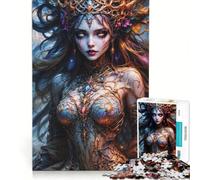 Puzzle da 1000 pezzi per ragazzi La Signora delle Ombre e della Magia gioco educativo per divertimento in famiglia regalo per amici e parenti 38x26cm
