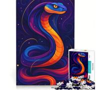 Puzzle da 1000 pezzi per ragazzi "La Stella Cobra" gioco per famiglie attività divertenti da fare a casa per rafforzare l'amore tra le coppie 38x26cm